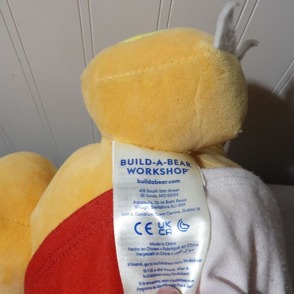 Pokémon Build-a-Bear Plush Figures Yellow Gold/Bab Pokeball Hoodie - Picture 3 of 3